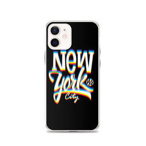 iPhone 12 New York City Glitch iPhone Case by Design Express