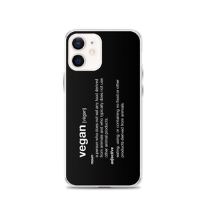 iPhone 12 Vegan Dictionary iPhone Case by Design Express