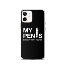 iPhone 12 My pen is bigger than yours (Funny) iPhone Case by Design Express