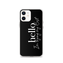 iPhone 12 Hello, I'm trying the best (motivation) iPhone Case by Design Express