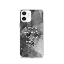 iPhone 12 a drop of ink may make a million think iPhone Case by Design Express