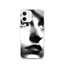 iPhone 12 Face Art Black & White iPhone Case by Design Express