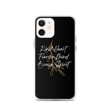 iPhone 12 Kind Heart, Fierce Mind, Brave Spirit iPhone Case by Design Express