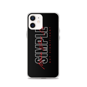 iPhone 12 Make Your Life Simple But Significant iPhone Case by Design Express