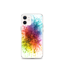 iPhone 12 mini Rainbow Paint Splash iPhone Case by Design Express