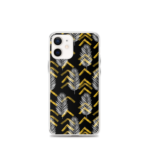 iPhone 12 mini Tropical Leaves Pattern iPhone Case by Design Express