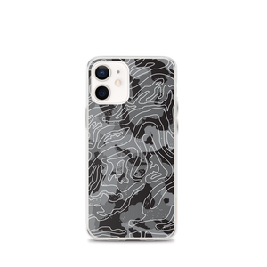 iPhone 12 mini Grey Black Camoline iPhone Case by Design Express