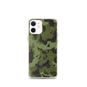 iPhone 12 mini Green Camoline iPhone Case by Design Express