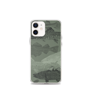 iPhone 12 mini Army Green Catfish iPhone Case by Design Express