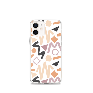iPhone 12 mini Soft Geometrical Pattern iPhone Case by Design Express