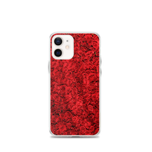 iPhone 12 mini Red Rose Pattern iPhone Case by Design Express