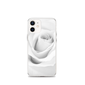 iPhone 12 mini White Rose iPhone Case by Design Express