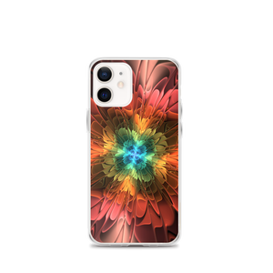 iPhone 12 mini Abstract Flower 03 iPhone Case by Design Express
