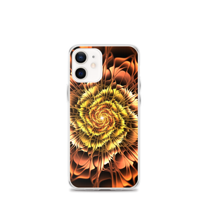 iPhone 12 mini Abstract Flower 01 iPhone Case by Design Express