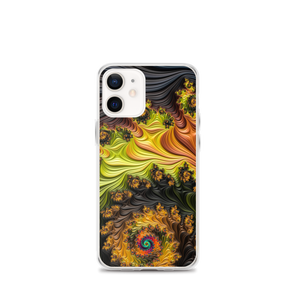 iPhone 12 mini Colourful Fractals iPhone Case by Design Express
