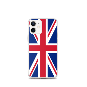 iPhone 12 mini United Kingdom Flag "Solo" iPhone Case iPhone Cases by Design Express