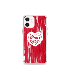 iPhone 12 mini Made With Love (Heart) iPhone Case by Design Express