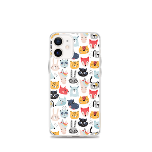 iPhone 12 mini Funny Animal Pattern iPhone Case by Design Express