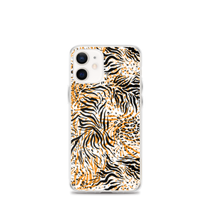 iPhone 12 mini Tiger Seamless Pattern iPhone Case by Design Express