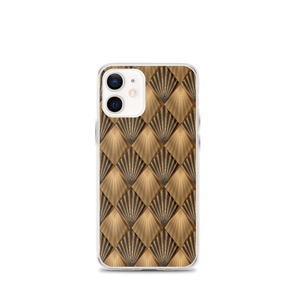 iPhone 12 mini Golden Art Deco Pattern iPhone Case by Design Express