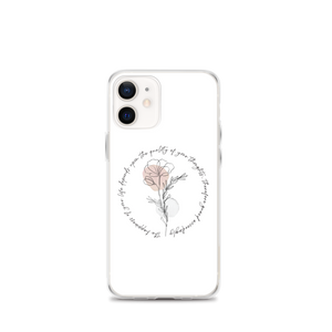 iPhone 12 mini the happiness of your life deppends upon the quality of your thoughts iPhone Case by Design Express