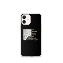 iPhone 12 mini Art speaks where words are unable to explain iPhone Case by Design Express