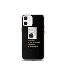 iPhone 12 mini Creativity is the greatest rebellion in existence iPhone Case by Design Express