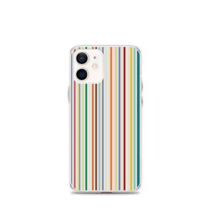 iPhone 12 mini Colorfull Stripes iPhone Case by Design Express