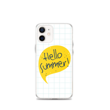 iPhone 12 mini Hello Summer Yellow iPhone Case by Design Express