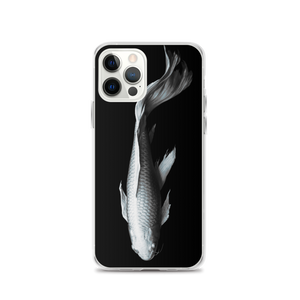 iPhone 12 Pro White Koi Fish iPhone Case by Design Express