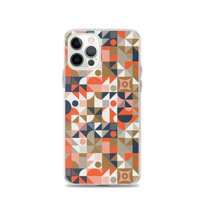 iPhone 12 Pro Mid Century Pattern iPhone Case by Design Express