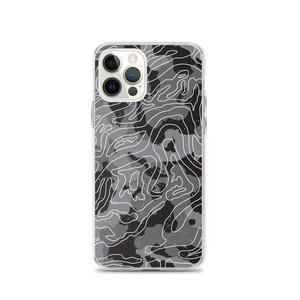 iPhone 12 Pro Grey Black Camoline iPhone Case by Design Express