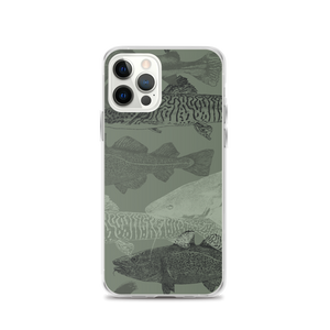 iPhone 12 Pro Army Green Catfish iPhone Case by Design Express