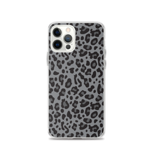 iPhone 12 Pro Grey Leopard Print iPhone Case by Design Express