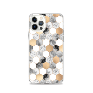 iPhone 12 Pro Hexagonal Pattern iPhone Case by Design Express