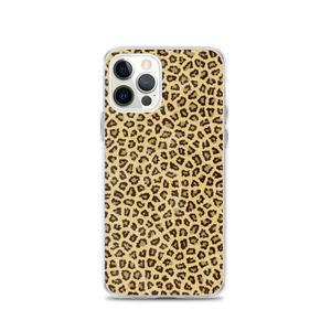 iPhone 12 Pro Yellow Leopard Print iPhone Case by Design Express