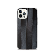iPhone 12 Pro Black Feathers iPhone Case by Design Express
