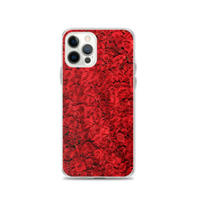 iPhone 12 Pro Red Rose Pattern iPhone Case by Design Express