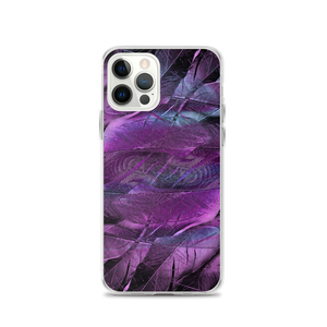 iPhone 12 Pro Purple Feathers iPhone Case by Design Express