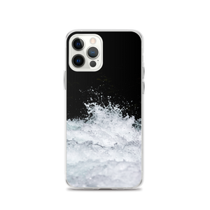 iPhone 12 Pro Black & White Water iPhone Case by Design Express