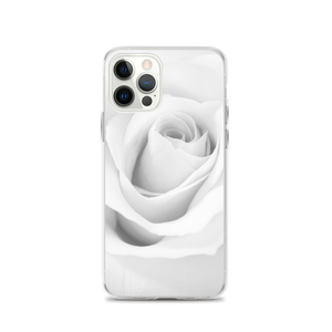 iPhone 12 Pro White Rose iPhone Case by Design Express