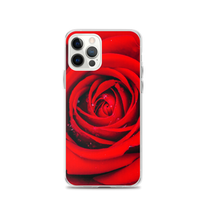 iPhone 12 Pro Fresh Red Rose iPhone Case by Design Express