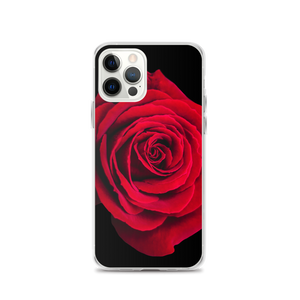 iPhone 12 Pro Charming Red Rose iPhone Case by Design Express