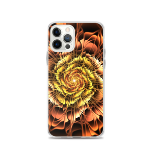 iPhone 12 Pro Abstract Flower 01 iPhone Case by Design Express