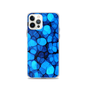 iPhone 12 Pro Crystalize Blue iPhone Case by Design Express