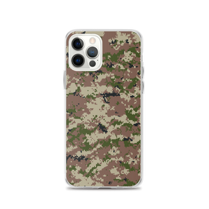 iPhone 12 Pro Desert Digital Camouflage Print iPhone Case by Design Express