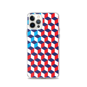 iPhone 12 Pro America Cubes Pattern iPhone Case iPhone Cases by Design Express
