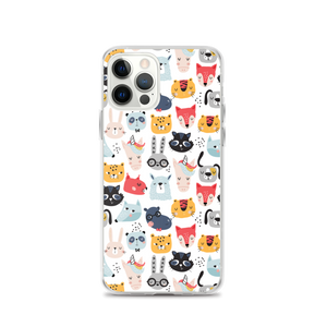 iPhone 12 Pro Funny Animal Pattern iPhone Case by Design Express