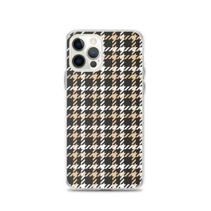 iPhone 12 Pro Houndstooth Small Pattern iPhone Case by Design Express