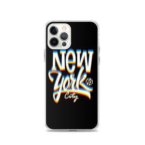 iPhone 12 Pro New York City Glitch iPhone Case by Design Express